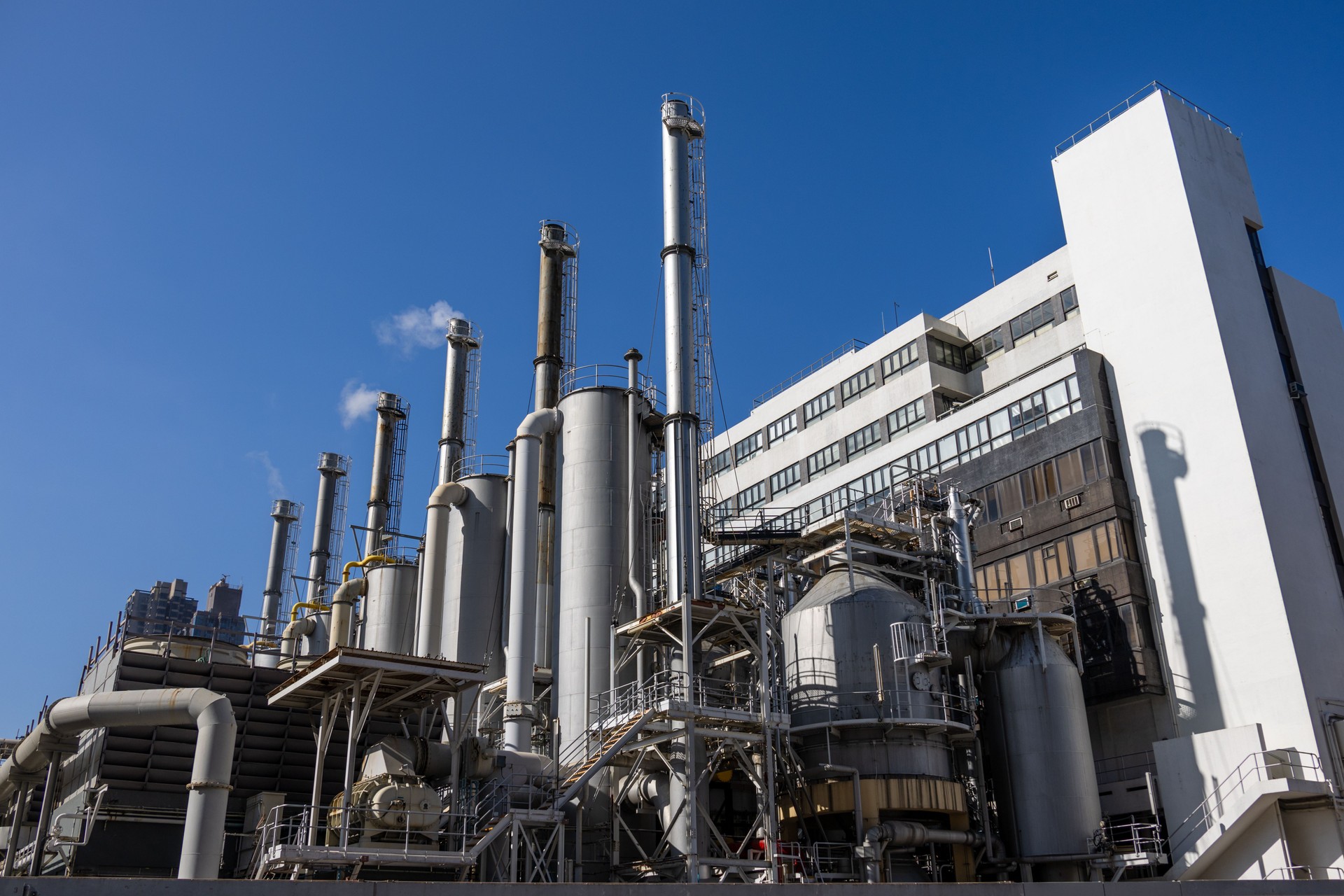 Modern industrial plant